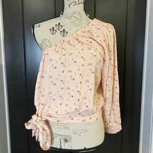 LONG-SLEEVE ONE SHOULDER TOP - AMERICAN EAGLE - BRAND NEW